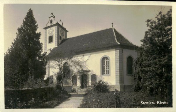 Kirche Stettlen Vorderseite