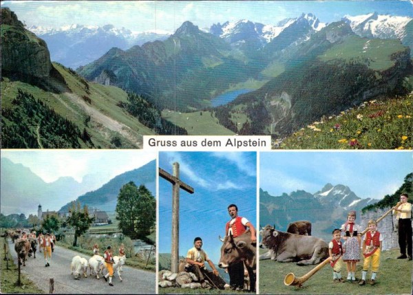 Gruss aus dem Alpstein Vorderseite