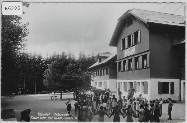 Eigental - Würzenalp Ferienheim der Stadt Luzern - animee belebt