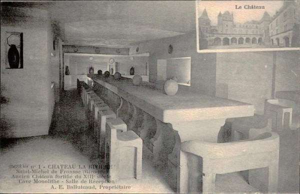 Château de la Rivière Vorderseite
