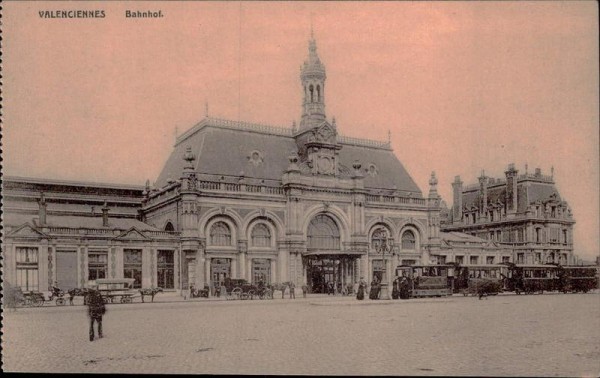 Bahnhof von Valenciennes Vorderseite