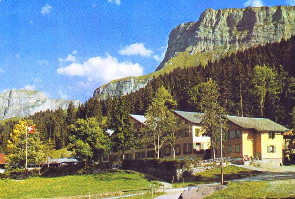 Hotel Kurhaus Axalp (1535m) Oltschiburg und Axalphorn