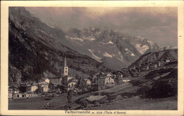 Valtournenche Vorderseite