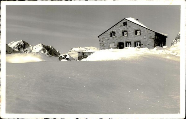 Davos. Grialetschhütte Vorderseite