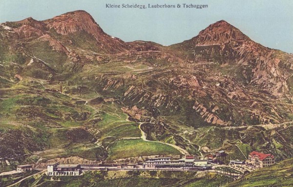 Kleine Scheidegg, Lauberhorn & Tschuggen Vorderseite