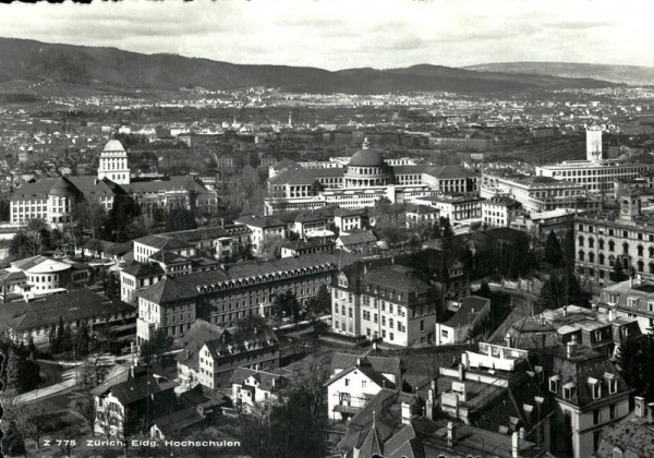 Eidgenössische Hochschulen, Zürich Vorderseite