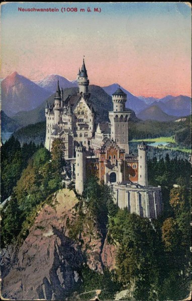 Schloss Neuschwanstein Vorderseite