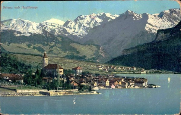 Brienz und Hasliberg Vorderseite