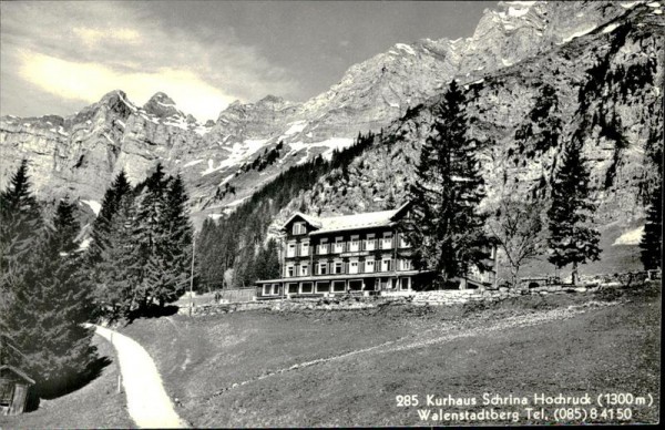 Walenstadtberg Vorderseite