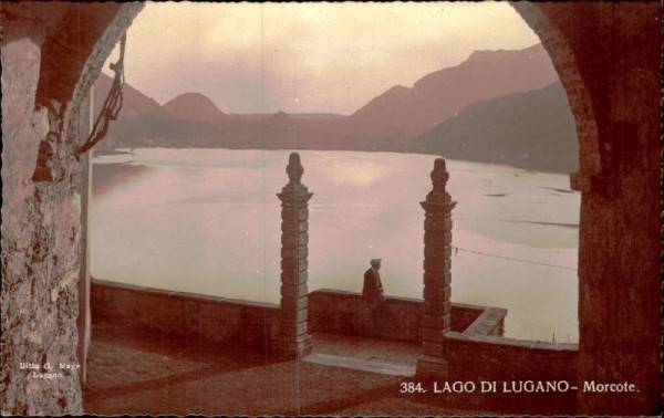Lago di Lugano- Morcote Vorderseite