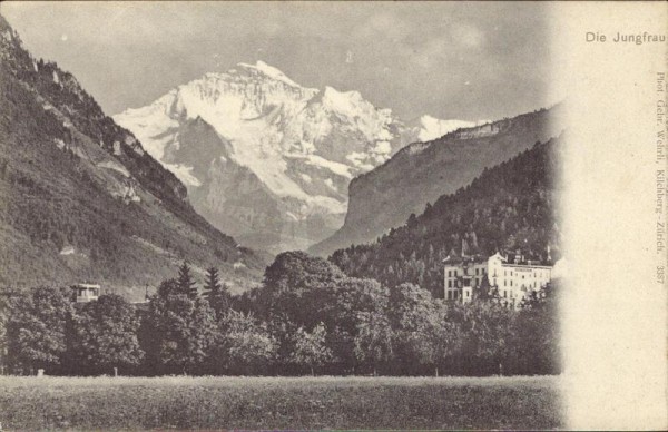 Jungfrau (4158 m) Vorderseite