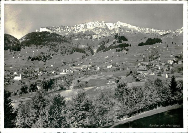 Amden, Mattstock Vorderseite