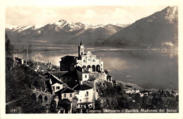 Locarno, Santuario - Basilica Madonna del Sasso Vorderseite