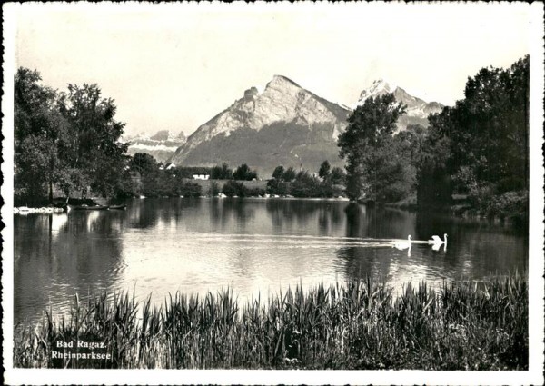 Bad Ragaz, Rheinparksee Vorderseite