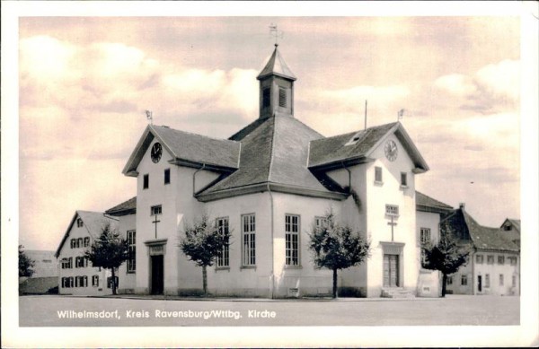 Wilhelmsdorf (Württemberg) Kirche Vorderseite