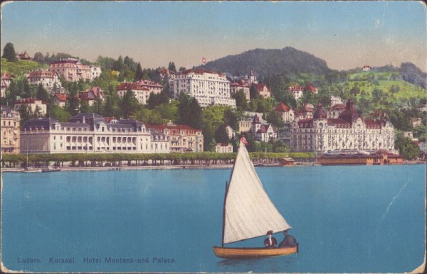 Luzern, Kursaal, Montana und Palace