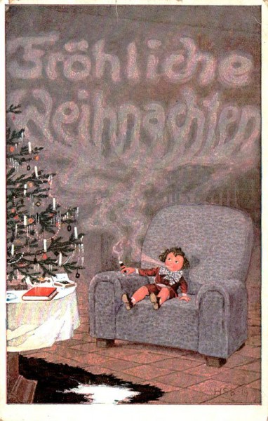 Fröhliche Weihnachten Vorderseite