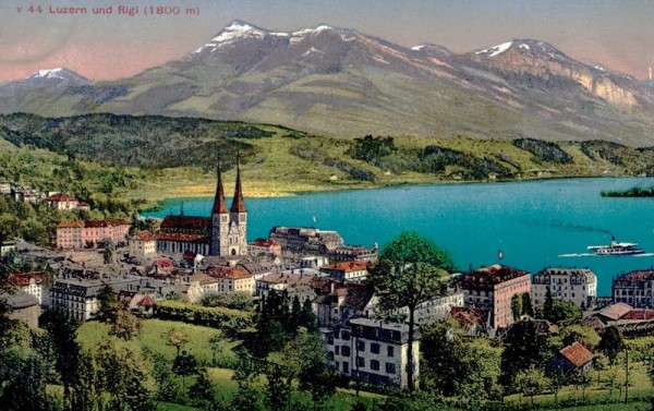 Luzern und Rigi Vorderseite