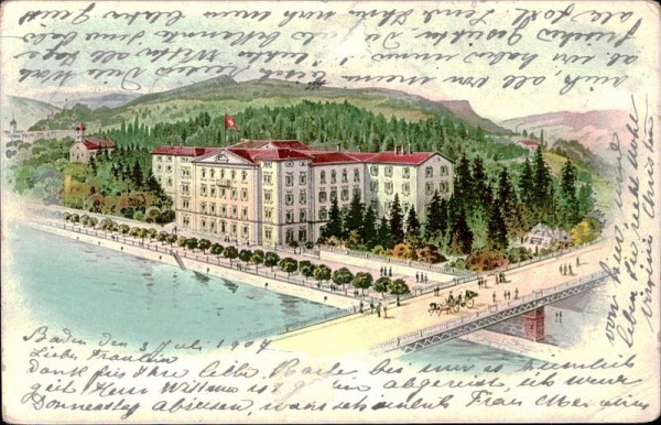 Baden, Hotel Quellenhof Vorderseite