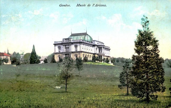 Musée de l'Ariana, Genève Vorderseite