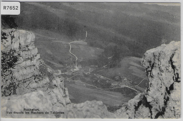 Rochefort - Vue depuis les Rochers de Tablettes