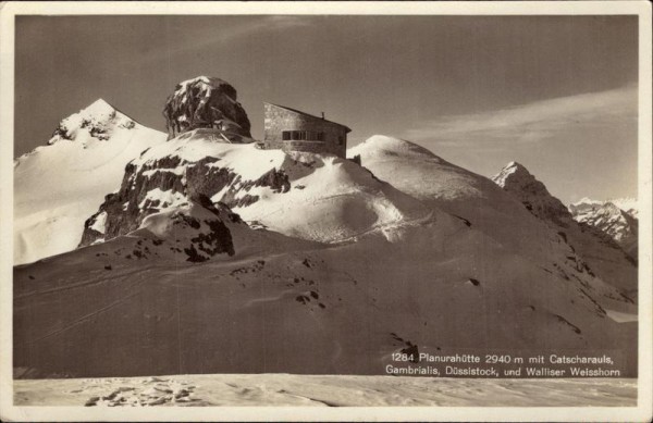 Planurahütte Vorderseite