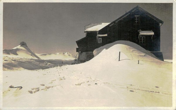 Spitzmeilenhütte Vorderseite