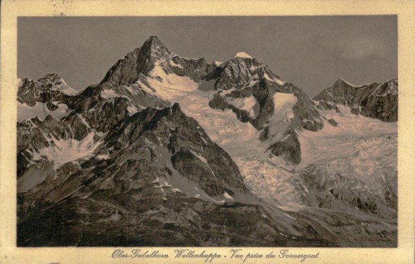 Ober Gabelhorn- Wellenkuppe Vorderseite