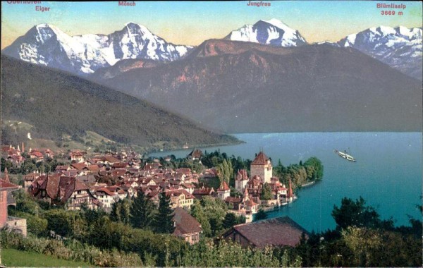 Oberhofen am Thunersee Vorderseite