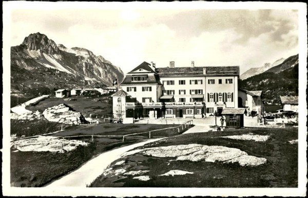 Hotel Maloja - Kulm. Vorderseite