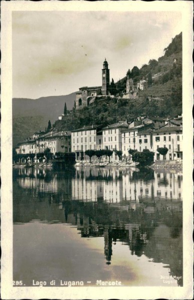 Lago di Lugano - Morcote Vorderseite