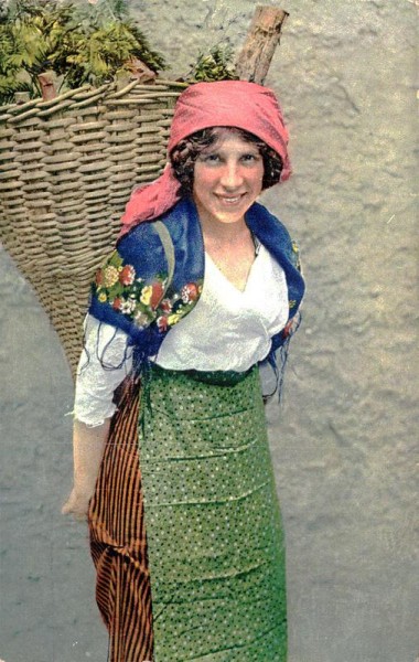 Costume Ticinese Vorderseite