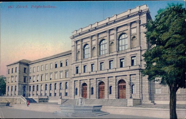 Zürich, Polytechnikum Vorderseite