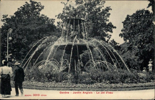 Jardin anglais (Genève) Vorderseite