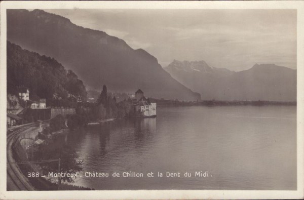 Montreux, Chateau de Chillon et la dent du Midi