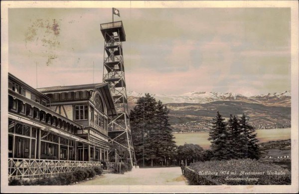 Uetliberg (869 m) Vorderseite