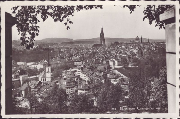Bern vom Rosengarten aus