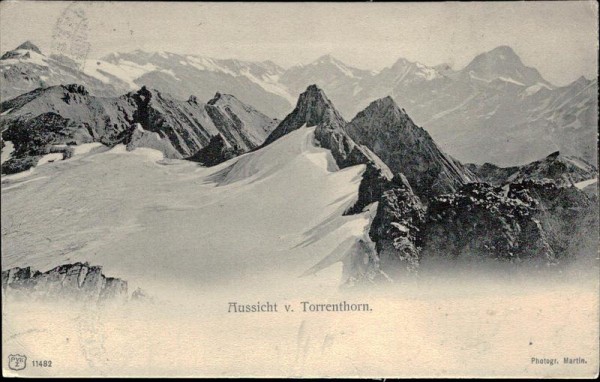 Torrenthorn (2998 m) Vorderseite