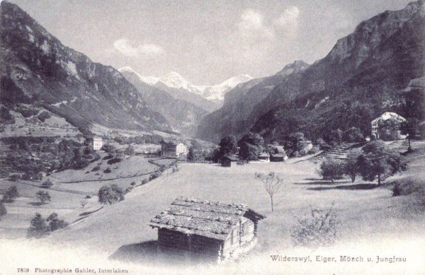 Wilderswyl Eiger Mönch und Jungfrau