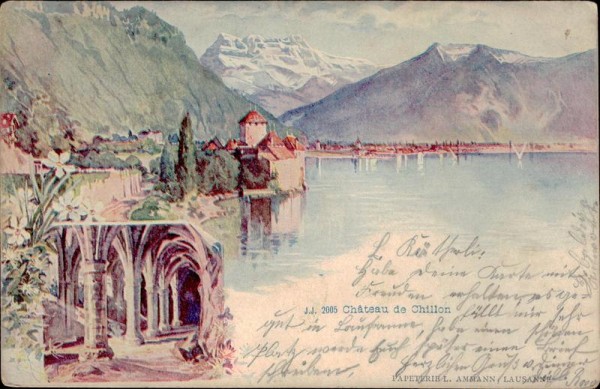 Château de Chillon Vorderseite