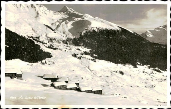 Au-dessus de Verbier. Vorderseite