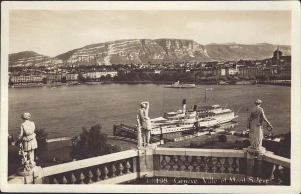 Genève Ville et Mont Salève