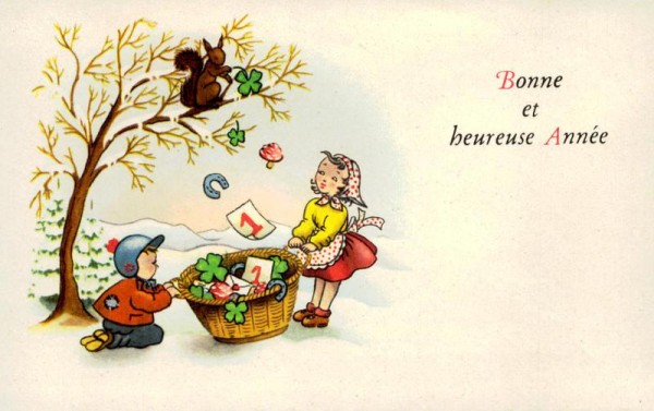 Bonne et heureuse Année Vorderseite