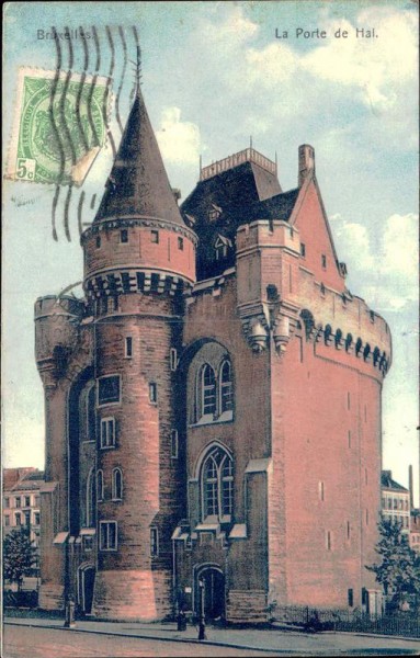 La Porte de Hal (Bruxelles) Vorderseite