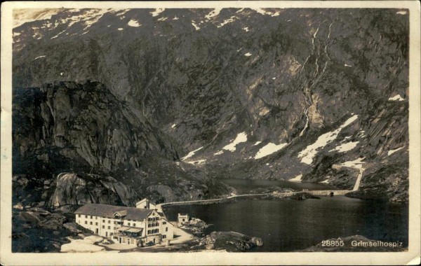 Grimselpass Vorderseite