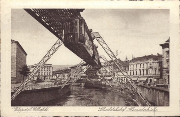 Schwebebahnhof Alexanderbrücke, Wuppertal