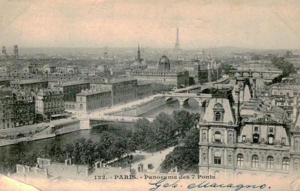 Paris - Panorama Vorderseite