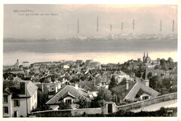 Neuchâtel Vorderseite