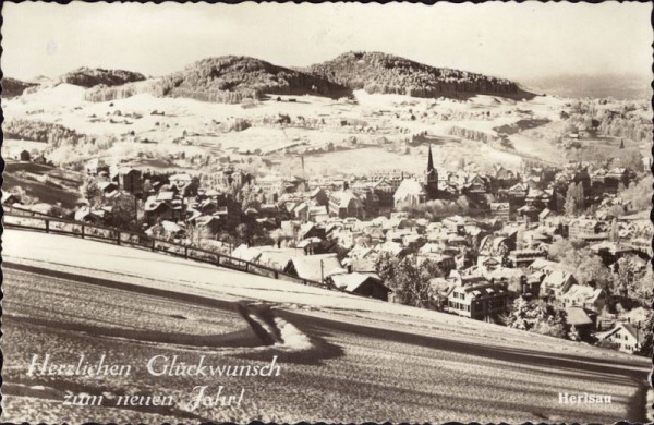 Herisau, Herzlichen Glückwunsch zum neuen Jahr