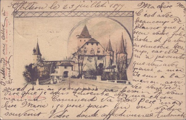 Château de Nidau Vorderseite